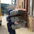 Case Men shifting the dock4